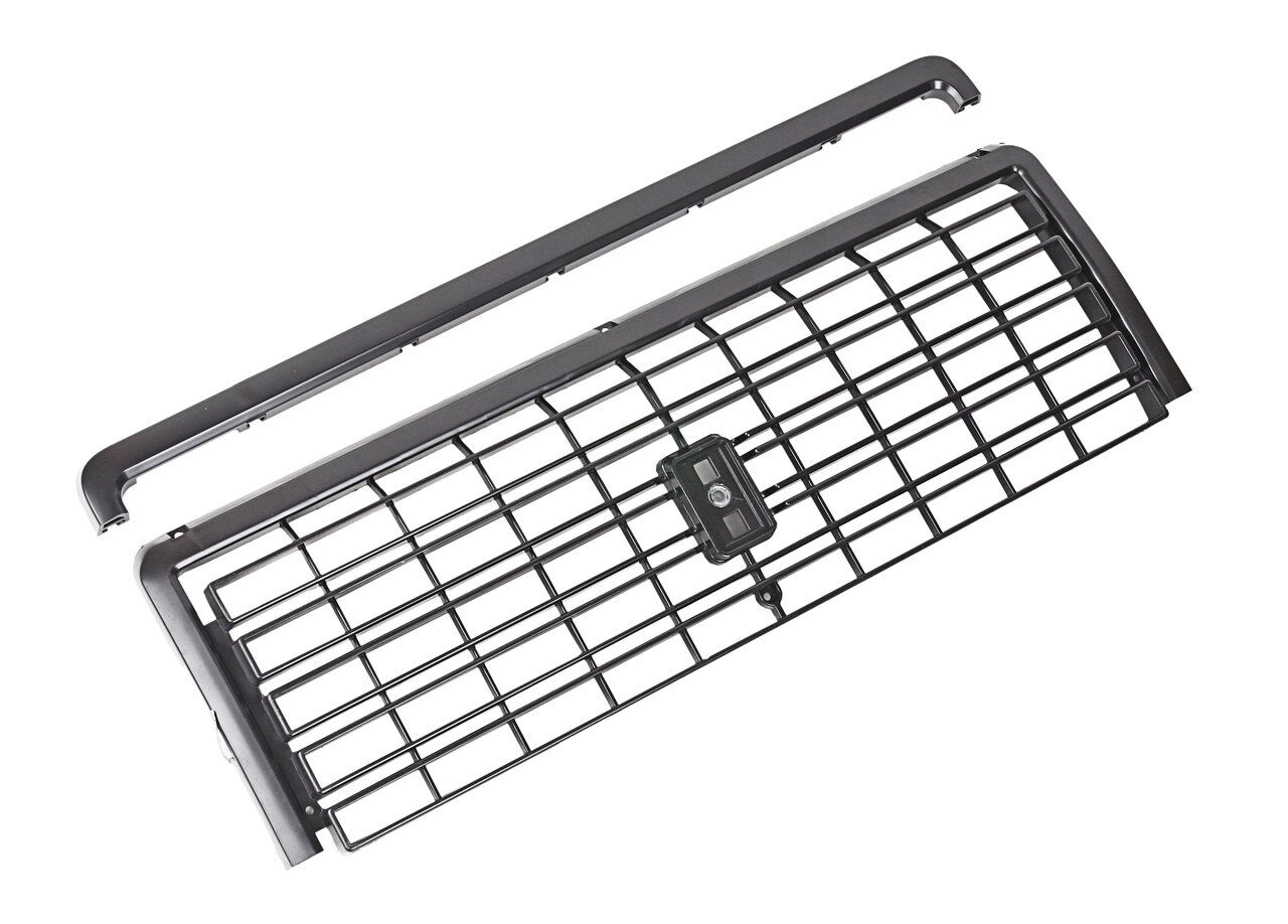 фото Облицовка радиатора ВАЗ-2107 черная комплект СЭД