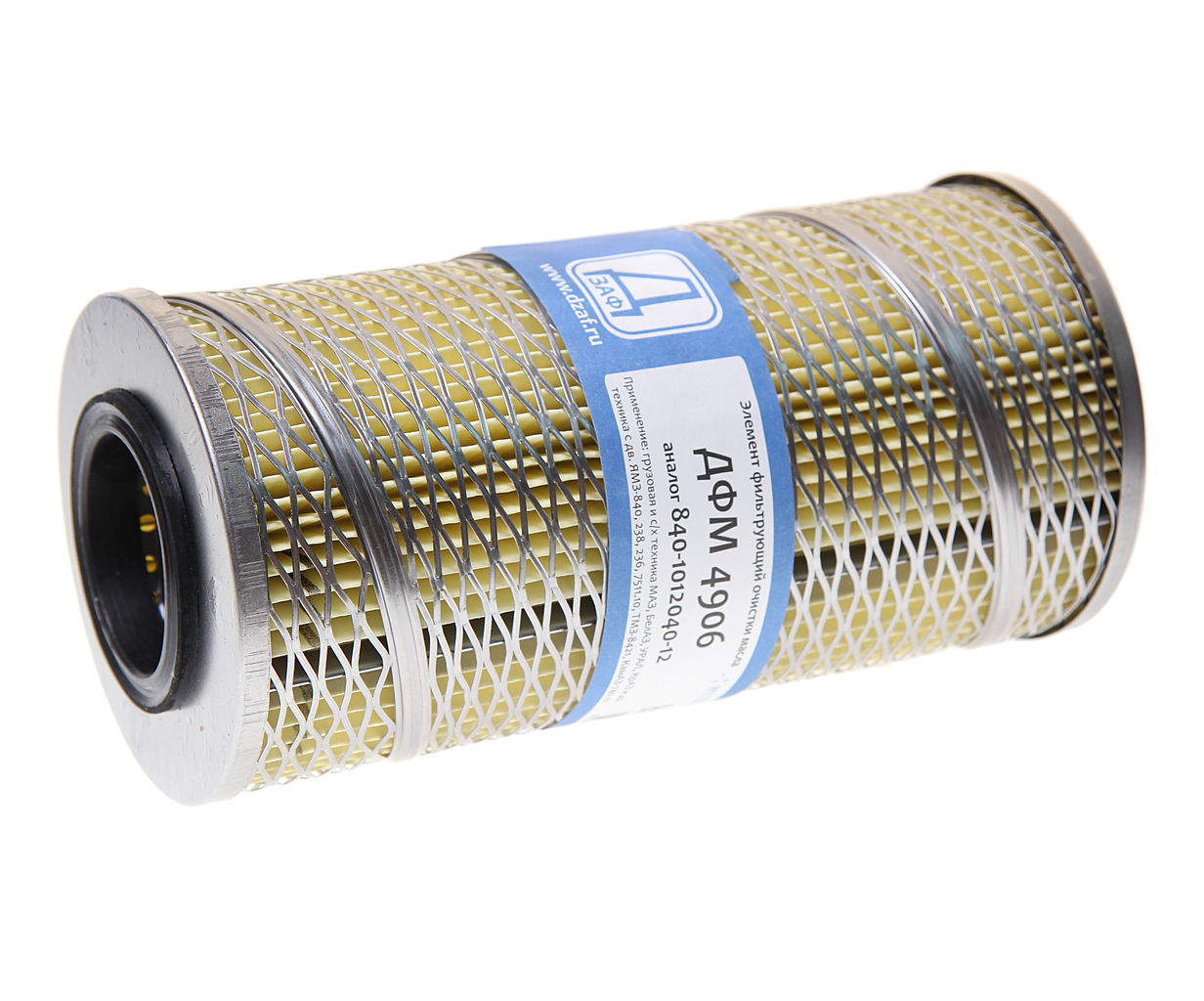 фото Элемент фильтрующий КАМАЗ-евро, ЯМЗ масляный металлическая сетка дзаф