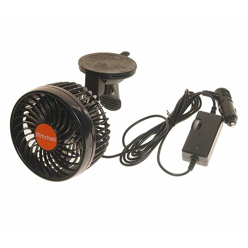 Вентилятор в салон 24V на присоске оранжевый MITCHELL 168600₽