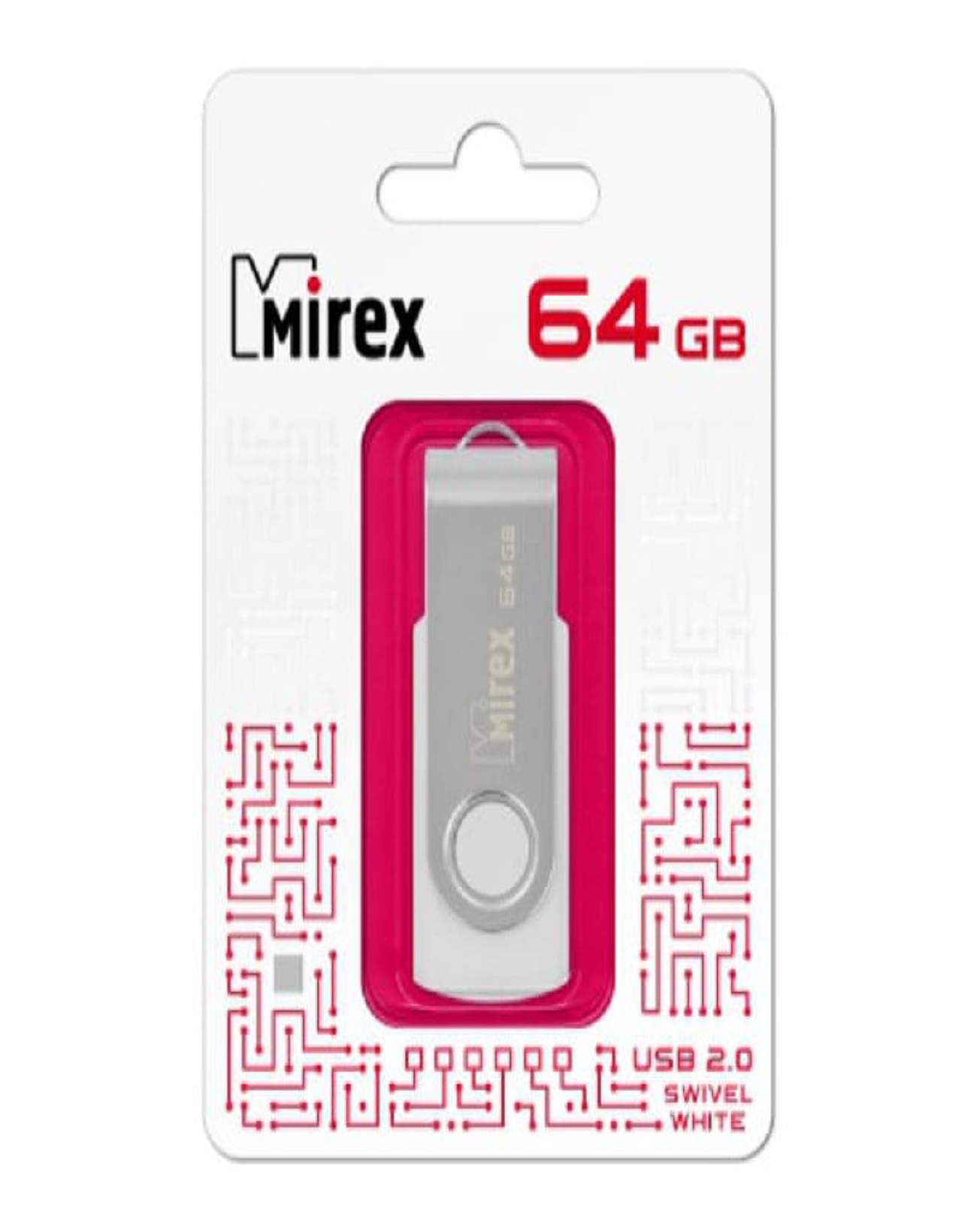 Mirex Флешка Mirex SWIVEL 64GB