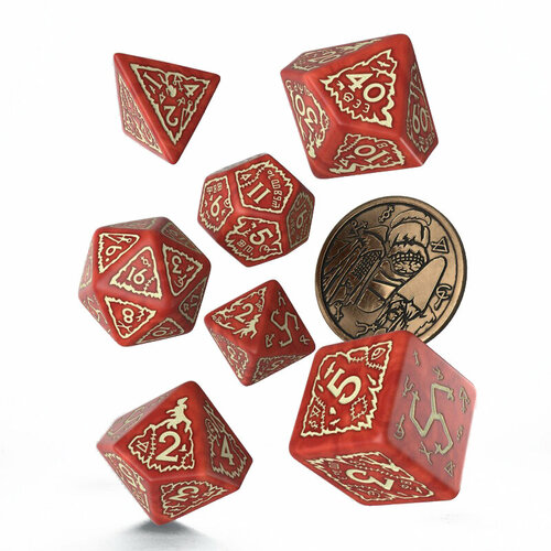 Набор кубиков для настольных ролевых игр Q-Workshop The Witcher Dice Set Crones - Brewess