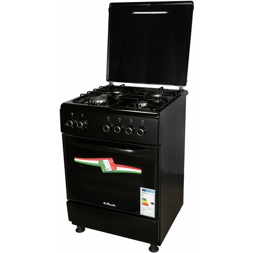 Газовая плита 60 см Газ-контроль Электроподжиг Электрическая духовка 64 л Автоотключение по таймеру il Monte FO-GE6019 3792100₽