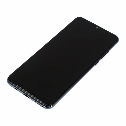 Дисплей для Huawei P30 Lite/Nova 4e 4G (MAR-LX1M/MAR-AL00) (24 Mp) (в сборе с тачскрином) в рамке, черный, AAA задняя крышка для huawei p30 lite nova 4e 4g mar lx1m mar al00 24 mp черный aaa