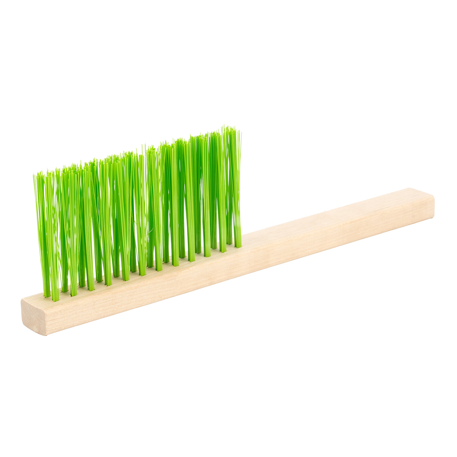 фото Щетка-сметка Сибртех 2-рядная 280 мм, деревянная ручка 84629