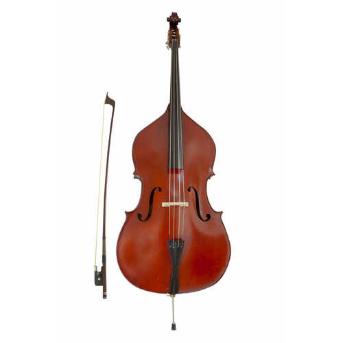 Prima P-200 3/4 Bass контрабас в комплекте (чехол, смычок) prima p 100 3 4 виолончель в комплекте чехол смычок