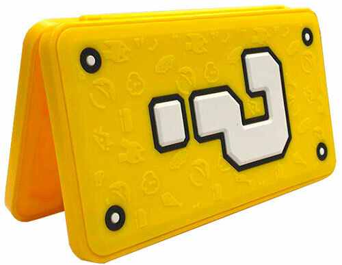 Кейс для хранения 24 картриджей Nintendo Switch (Super Mario Question Block)