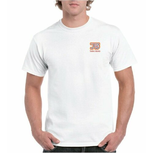 Футболка JUDO BURO, размер 50, белый