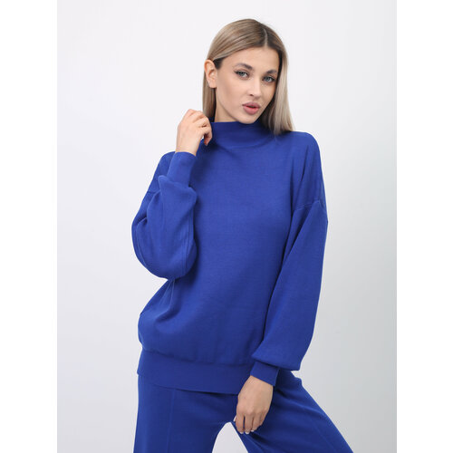 Комплект одежды , размер 42/48, синий женский костюм двойка tesco белый блейзер и брюки карандаш