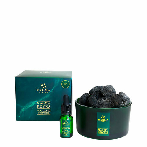 Аромадиффузор из вулканической лавы Magma Изумрудный Серенгети 8887₽