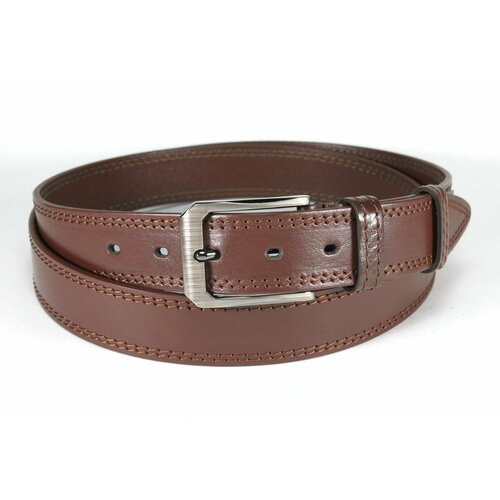 фото Ремень remart, размер 135, коричневый