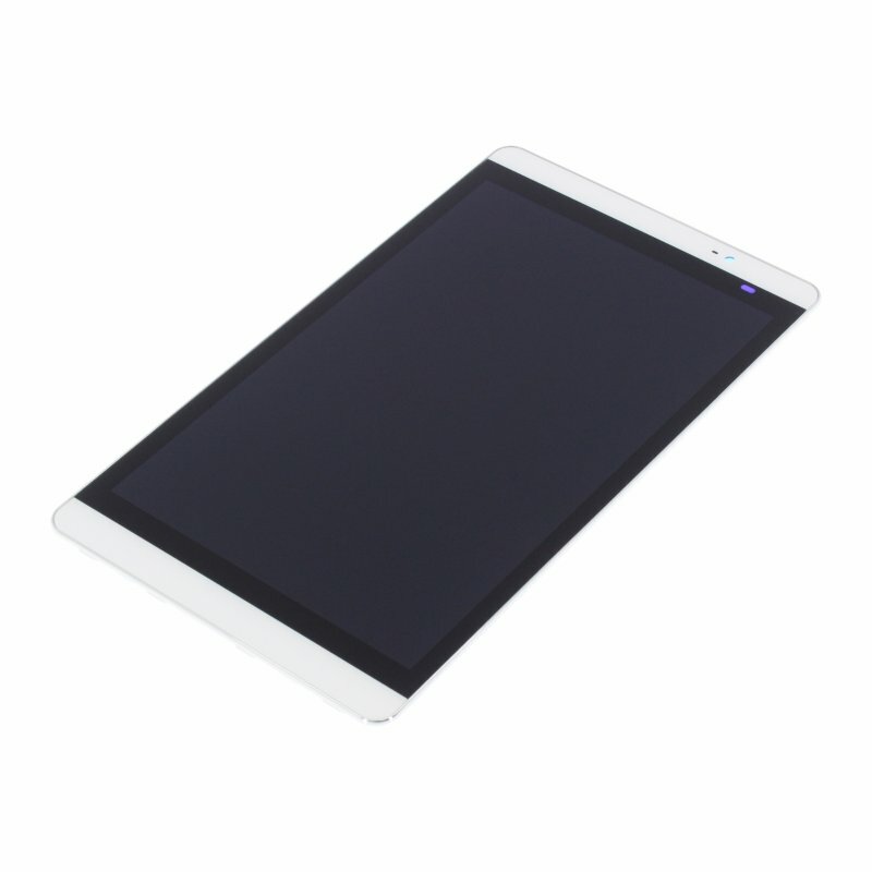 Дисплей для Huawei M2-801L MediaPad M2 8.0 4G (в сборе с тачскрином) в рамке, белый, AAA
