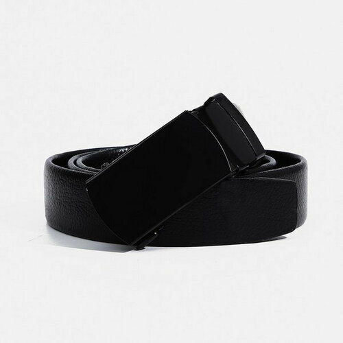 фото Ремень сима-ленд, размер 120, черный сима-лэнд