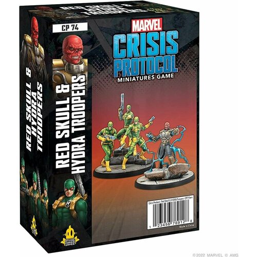 Настольная игра MARVEL CRISIS PROTOCOL RED SKULL AND HYDRA TROOPERS EN