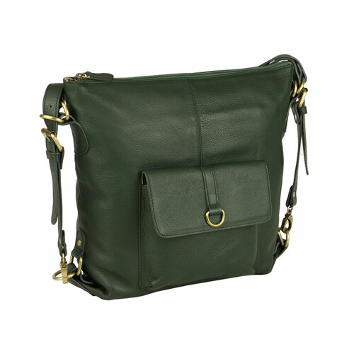 фото Рюкзак bufalo, фактура гладкая, зеленый