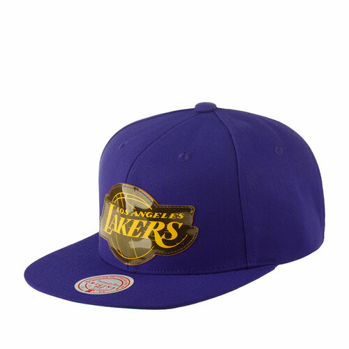 мужская фиолетовая футболка los angeles lakers slam dunk junk food Бейсболка Mitchell & Ness, размер OneSize, фиолетовый