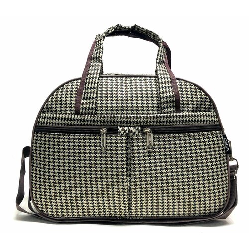 фото Сумка 8-гус, 20 л, 18х28х40 см, ручная кладь, коричневый нет бренда