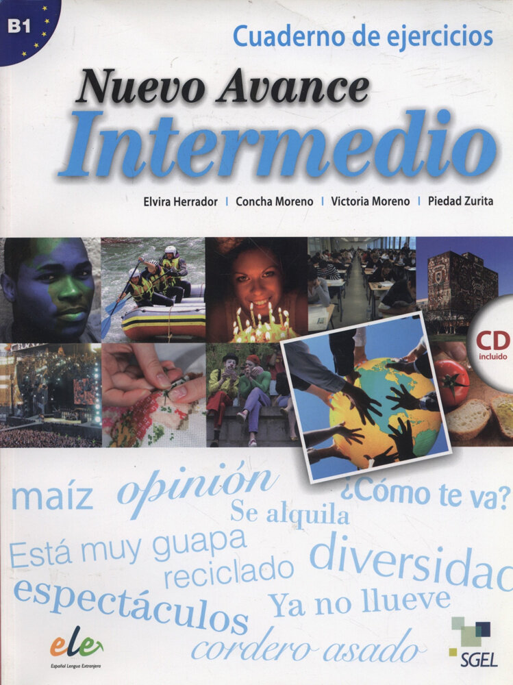 Книга Nuevo Avance intermedio Quaderno de ejercicios + CD - фото №1