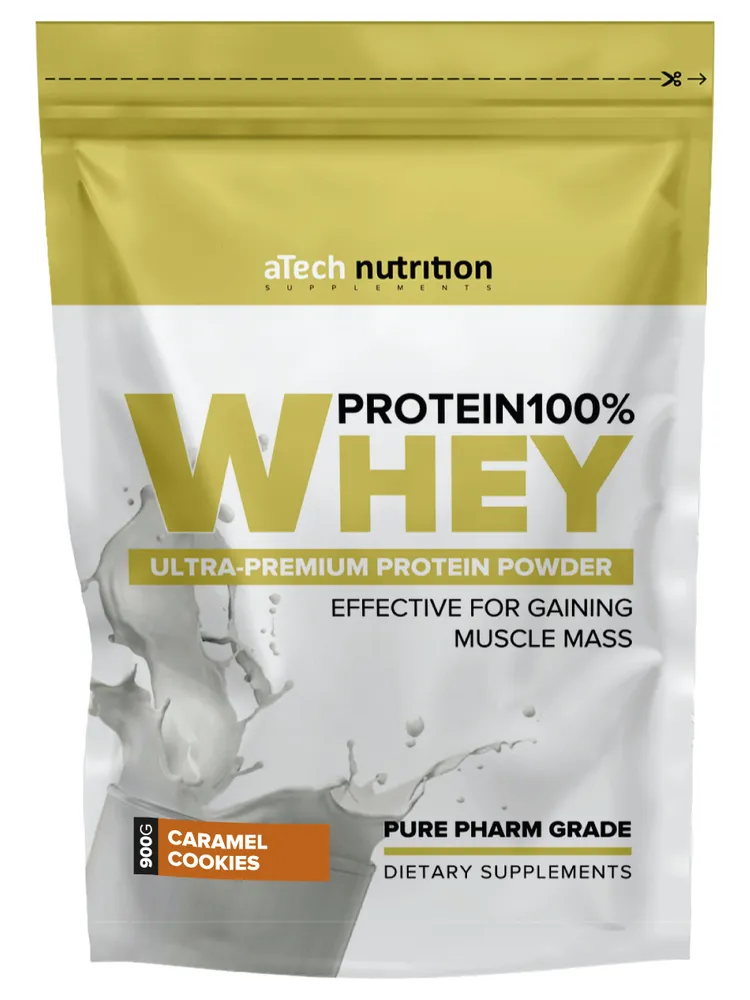         100% (Whey protein 100%)  0,9     