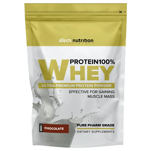 Протеин aTech Nutrition Whey Protein 100% Special Series, 900 гр., (шоколад) протеин atech nutrition whey protein 100% 900 гр шоколад