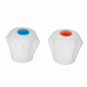 фото Маховик для смесителя пластик №1 "квадрат" (1 шт.)