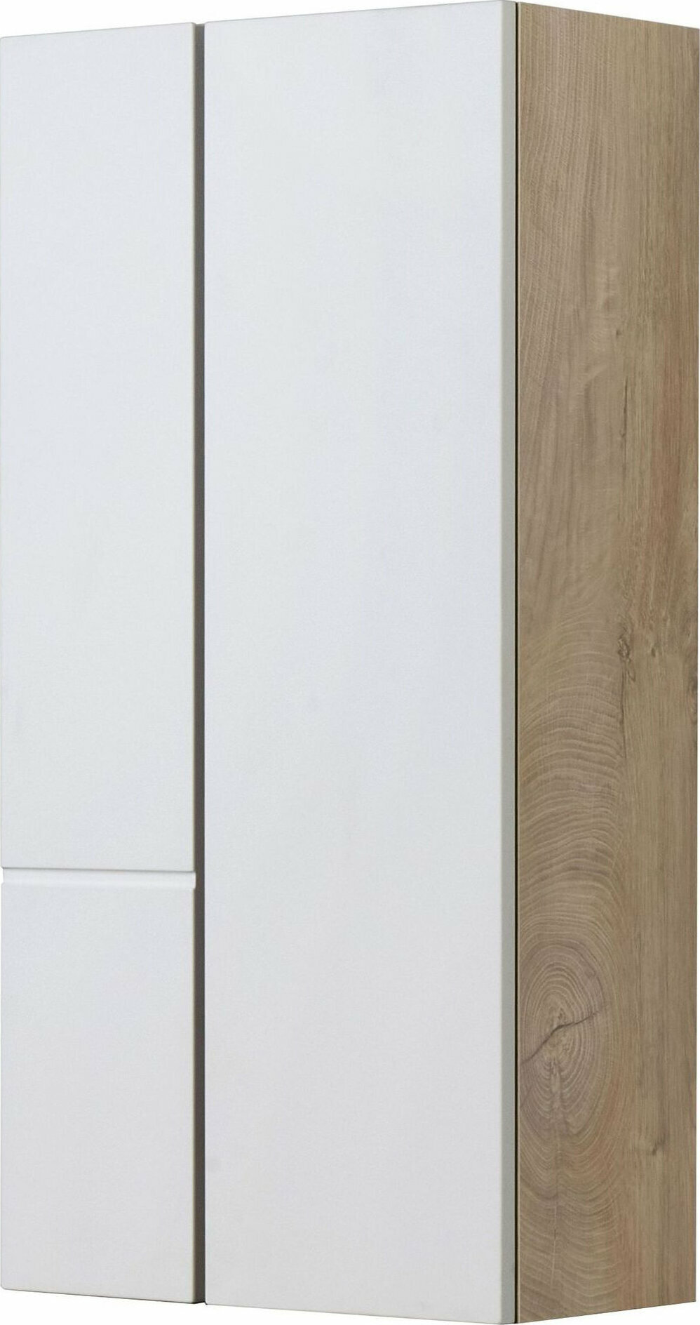 Шкаф Акватон Мишель 43 см белый / светлое дерево 1A243903MIX40
