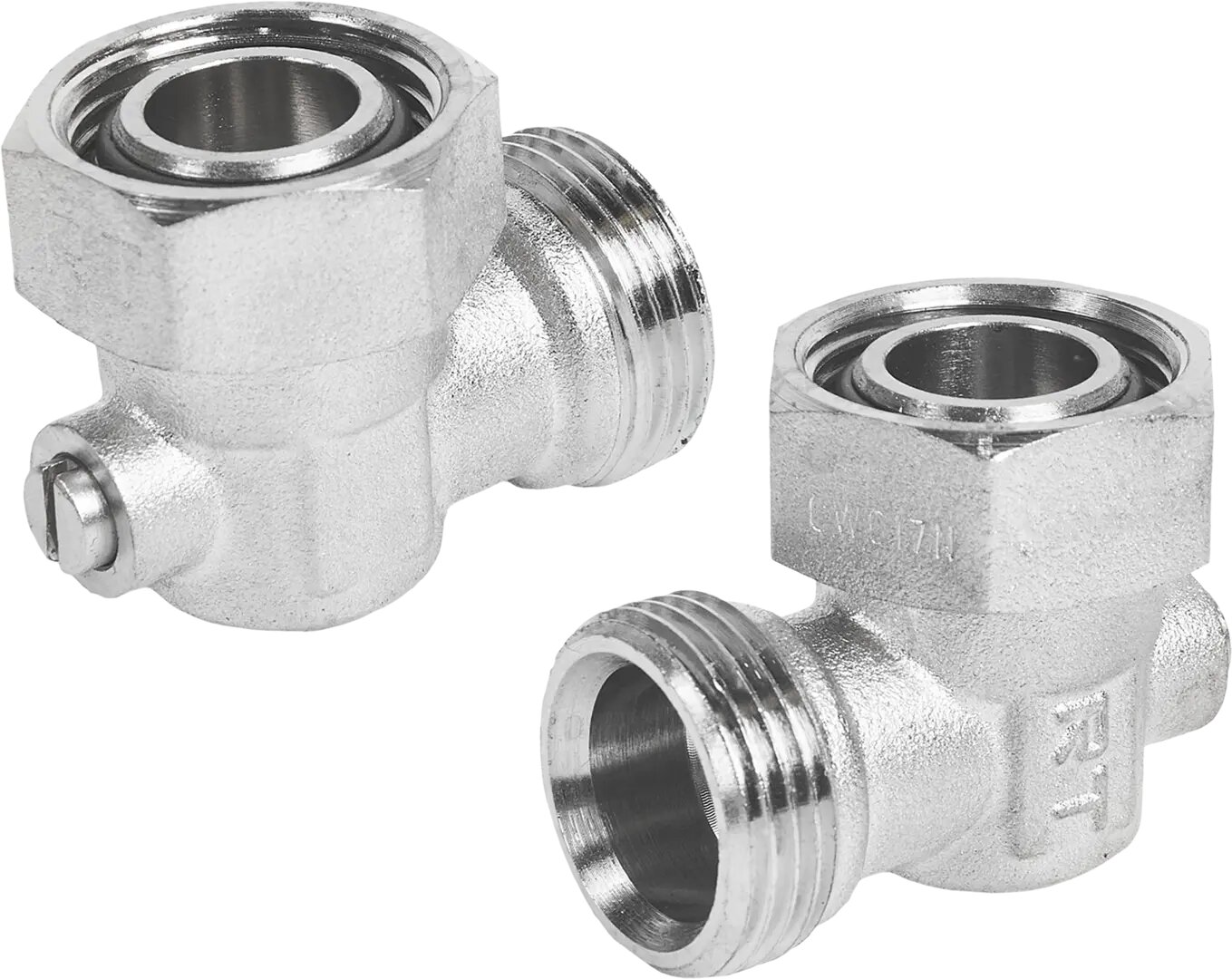 фото Монтажный комплект для радиаторов угловой Royal Thermo 3/4"x3/4" латунь 2шт.