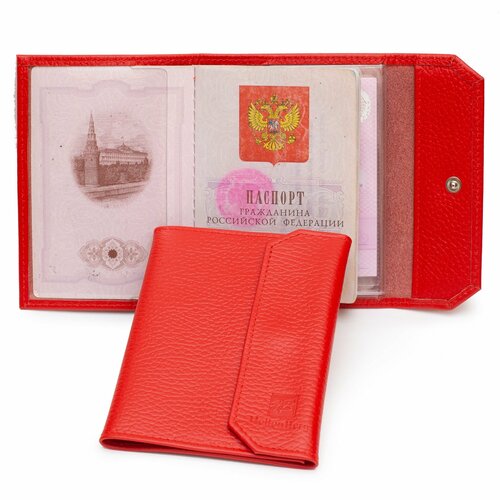 Обложка для паспорта HellenBerg красный 2800₽