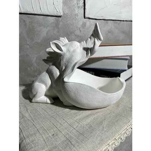 Конфетница гипсовая Кабан органайзер 1100₽