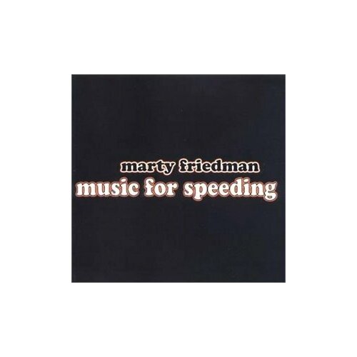 AUDIO CD Marty Friedman: Music for Speeding. 1 CD electric fuel pump for mercury mercruiser boat marine 4 3 5 0 5 7 v6 v8 carb low pressure engine fuel pump 861155a3 high quality