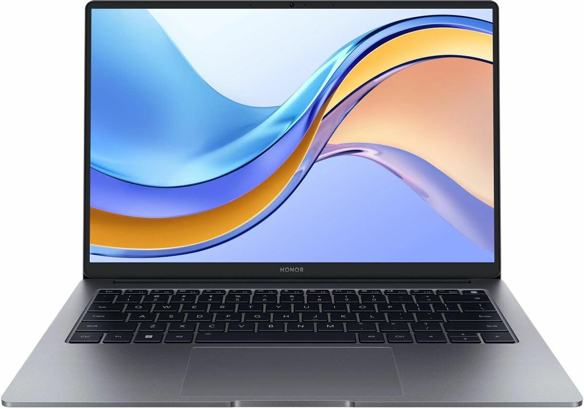 Ультрабук Honor MagicBook X14 5301AFJX, 14", IPS, Intel Core i5 12450H 2ГГц, 8-ядерный, 8ГБ LPDDR4x, 512ГБ SSD, Intel UHD Graphics , Windows 11 Home, серый