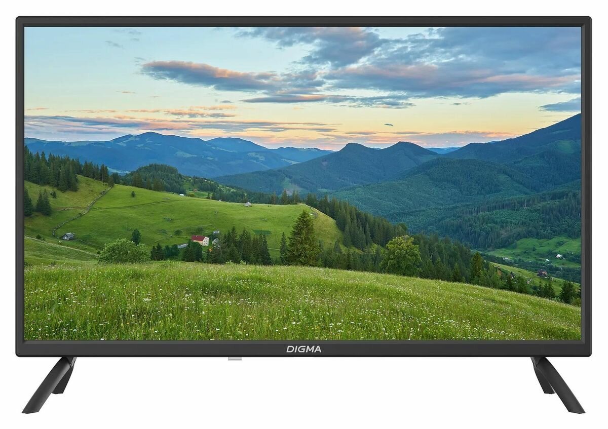 32" Телевизор Digma DM-LED32MBB21, HD, черный