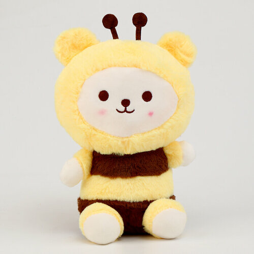 Мягкая игрушка Мишка в костюме пчёлки, 23 см мягкая игрушка мишка 23 см цвет белый