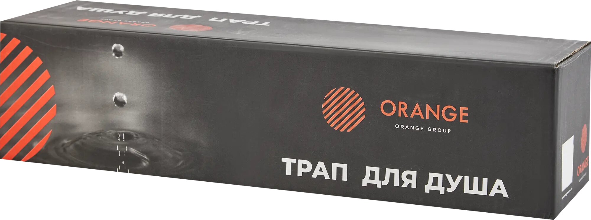 Трап для душа Orange OT01-010b сухой затвор 80х300 мм черный - фотография № 10