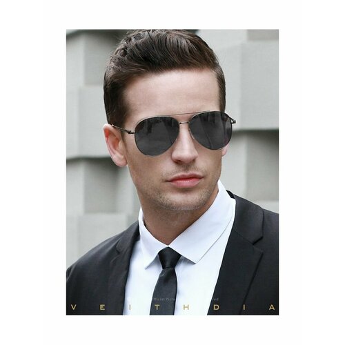 Солнцезащитные очки VEITHDIA, черный