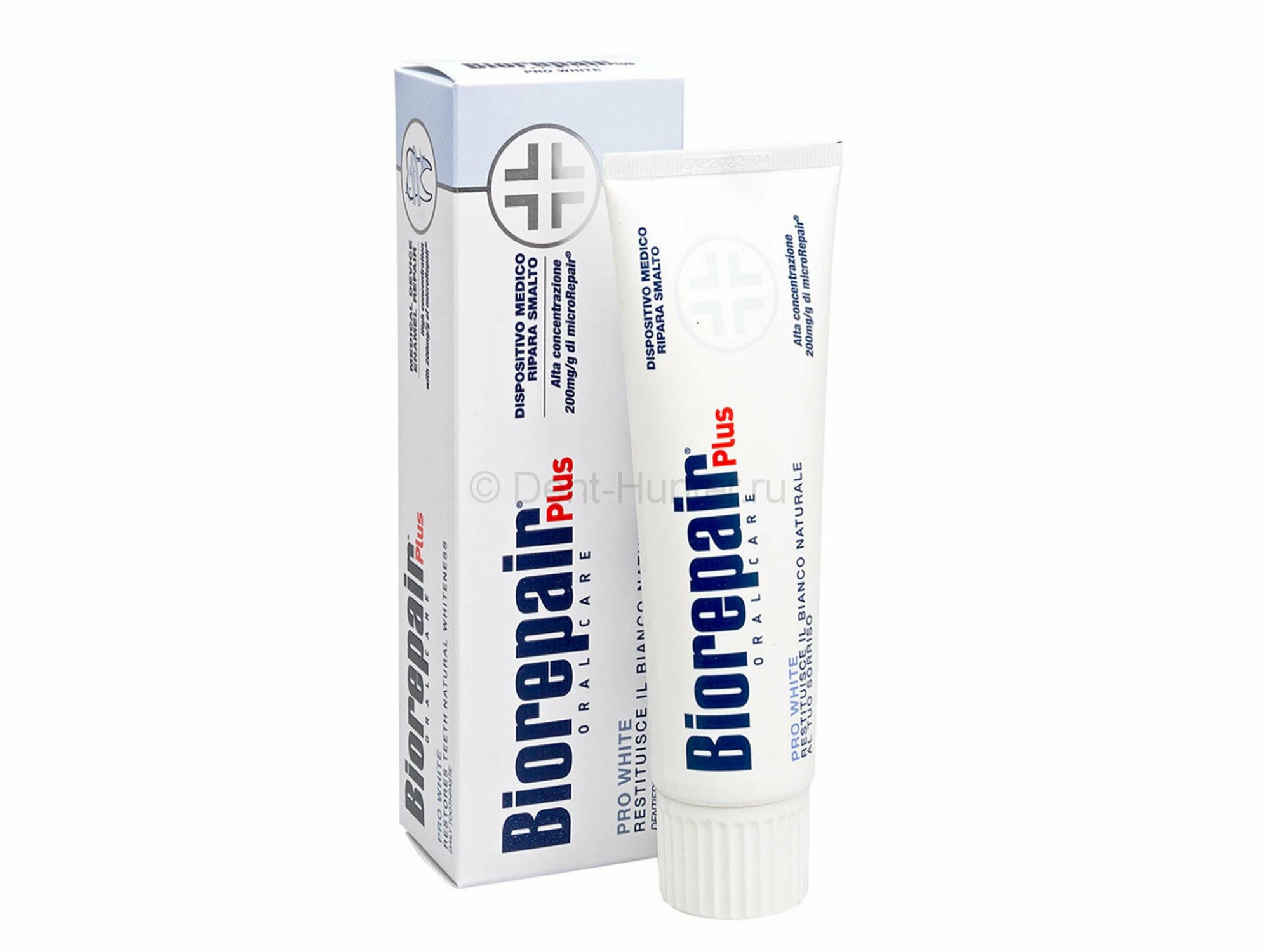 Biorepair Отбеливающая зубная паста Biorepair Pro White Plus 75 мл (Biorepair, ) - фото №9