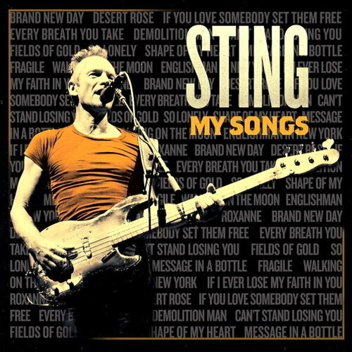 Sting My Songs Lp sting виниловая пластинка sting my songs live