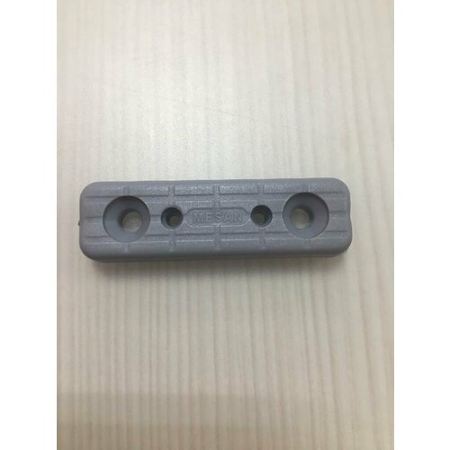 Подпятник 6*15*50мм пластиковый Серый MESAN, в комплекте 10 штук