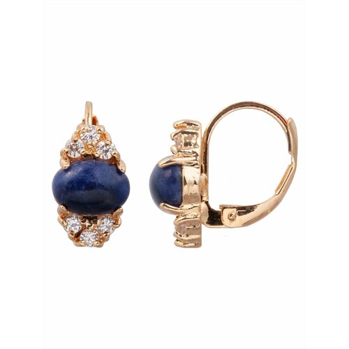 фото Серьги lotus jewelry, содалит, синий