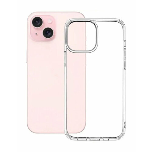 Чехол-накладка Devia Naked Case для iPhone 15 (Цвет: Clear)