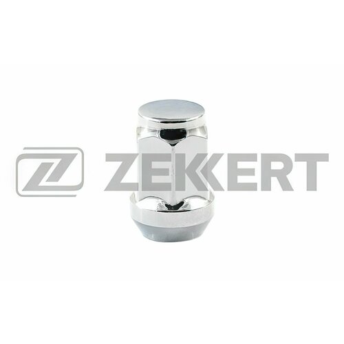 Гайка Колесная Конус M12 X 1 25 L=35 Ключ 19 Хром Zekkert арт. be-4057