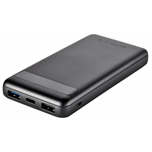 Power Bank Gerffins PRO, 10000 мАч с быстрой зарядкой, темно-серый PWB-10000PD-DARKGREY