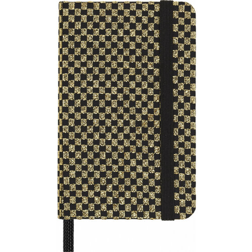 Блокнот Moleskine LIMITED EDITION PRESCIOUS & ETHICAL SHINE XS 65х105мм 160стр. нелинованный твердая обл подар. кор золотистый