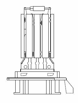 Резистор вентилятора отопителя Skoda Octavia A4 (04-)/VW Passat B6 (05-) (LUZAR)