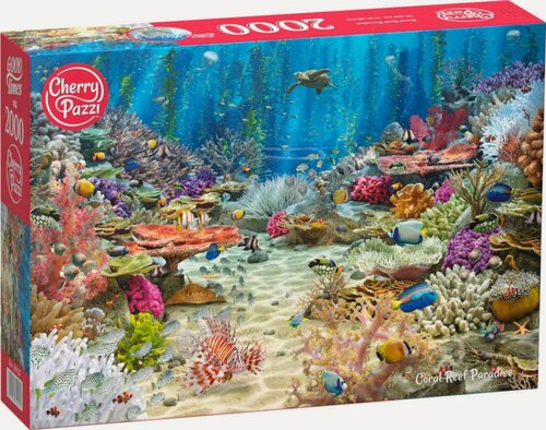 Изображение товара Пазл для взрослых Cherry Pazzi 2000 деталей, элементов: Коралловый риф