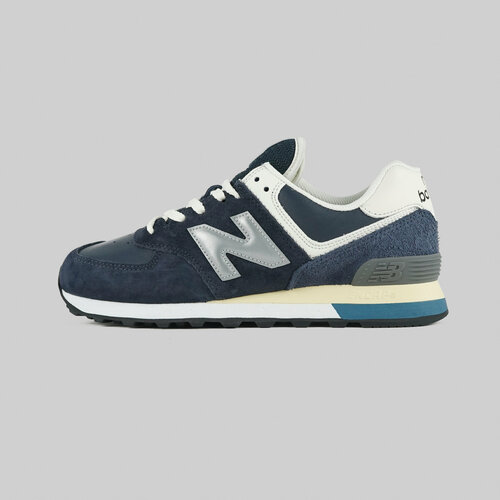 Кроссовки New Balance 574, размер 45.5 EU, синий