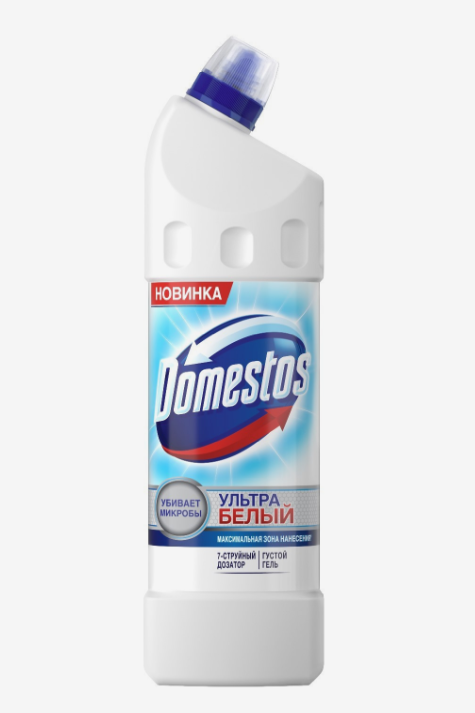 Чистящее средство Domestos, ультра белый, 1 л.