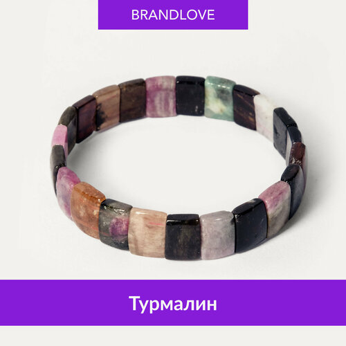 Браслет BL Jewelry Gemify, турмалин, 1 шт., розовый