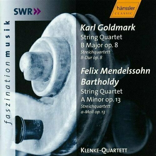 AUDIO CD MENDELSOHN, F. - String Quartets: B-Dur