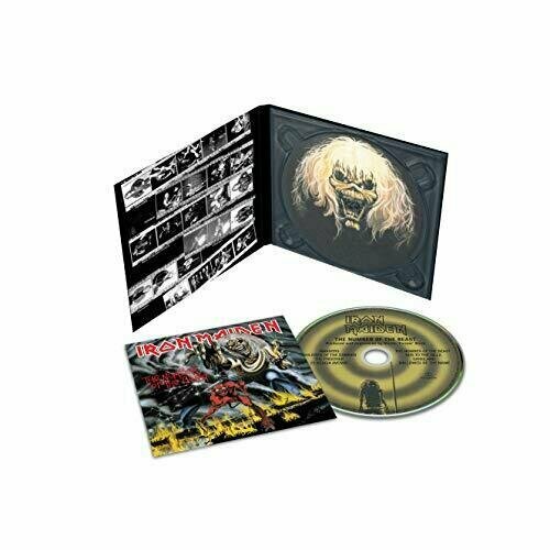 AUDIO CD Iron Maiden - The Number Of The Beast (Remastered) iron maiden the number of the beast digipack remastered cd