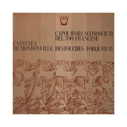 Виниловая пластинка Capolavori Sconosciuti Del '700 Francese - Premiere Suite (Special Edition). 1 LP